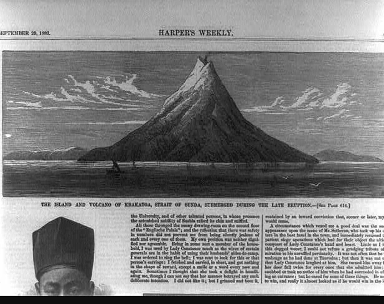 loudest sound ever recorded - Eptember 29, 188 Harper'S Weekly, The Island And Volcano Of Krakatoa, Strait Of Sunda, Submerged During The Late Eruption8en Paun 414. stained by an inward conviction that, sooner or later, my A circumstance which vesed toe a